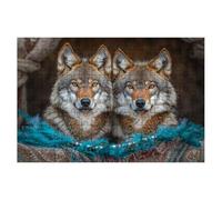 Jigsaw Puzzles for Adults 3000, Animal Jigsaws 3000 Pieces for Adults, Impossible Jigsaws Puzzle Challenging Game for The Whole, Wooden Jigsaw Puzzles for Gifts for Women, Men, Decor, Theme:Wolf -1278