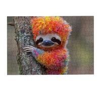 Jigsaw Puzzles for Adults 3000 Animal Jigsaws 3000 Pieces for Adults, Sloth Puzzles Challenging Educational Game, Impossible Wooden Puzzle for Home Decor, Unique Gifts for Women, Gifts for Men, -2006