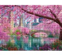 Jigsaw Puzzles for Adults 3000 Cherry blossoms Tree, Challenging Difficult Puzzle Wooden, 3000 Piece Jigsaw Puzzles for Adults Educational Game Decompression, Large Size 48 x 31.9 inches w0-939