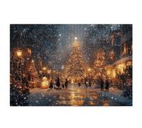 Jigsaw Puzzles for Adults 3000, Christmas Jigsaw Puzzles for Adults, Landscape Jigsaws 3000 Pieces Wooden Puzzle with Exquisite Packaging Box, Impossible Puzzle for Home Decor, Gifts for Women, -4057