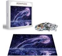 Jigsaw Puzzles for Adults 3000 Dolphin Jigsaw Puzzle, Family Puzzle Game Christmas Birthday Gifts, Starry Sky Jigsaws Puzzles 3000 Pieces for Adults, Home Party Activity for Teenage 14-16 B-4308