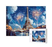 Jigsaw Puzzles for Adults 3000 Eiffel Tower, 3000 Piece Jigsaw Puzzles for Adults, Educational Game Jigsaw Puzzle 48.8x32in Suitable for Decompression and Wall Decor, Puzzle Gifts x-3