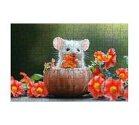 Jigsaw Puzzles for Adults 3000, Flower Jigsaws 3000 Pieces for Adults, Impossible Jigsaws Puzzle Challenging Game for The Whole, Wooden Jigsaw Puzzles for Gifts for Women Men, Decor Theme:Mouse -1252