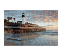 Jigsaw Puzzles for Adults 3000, Landscape Jigsaw Puzzles for Adults, Lighthouse Jigsaws 3000 Pieces Wooden Puzzle with Exquisite Packaging Box, Impossible Puzzle for Home Decor, Gifts for Women, -3971