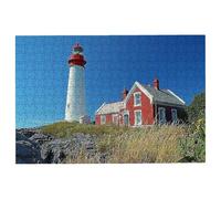 Jigsaw Puzzles for Adults 3000 Landscape Jigsaws 3000 Pieces for Adults, Lighthouse Puzzles Challenging Educational Game, Impossible Wooden Puzzle for Home Decor Gifts for Women Gifts for Men -1980