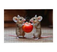 Jigsaw Puzzles for Adults 3000 Mouse Jigsaws 3000 Pieces for Adults, Apple Puzzles Challenging Educational Game, Impossible Wooden Puzzle for Home Decor, Unique Gifts for Women, Gifts for Men, -2018