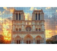 Jigsaw Puzzles for Adults 3000 Paris 3000 Piece Jigsaw Puzzles for Adults, Challenging Puzzle Educational Game for The Whole for Women Gifts for Men Wall Art Room Decor Architecture 48x32 In RXPT-5505