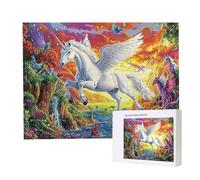 Jigsaw Puzzles for Adults 3000 Piece 122x80cm Challenging Jigsaw Puzzle Educational Game 3000 Pieces Unicorn Puzzles for Adult, DIY Craft Puzzle for Home Decoration Gifts x-181