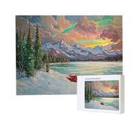 Jigsaw Puzzles for Adults 3000 Piece 122x80cm Challenging Jigsaw Puzzle Educational Game 3000 Pieces Scenery Puzzles for Adult, DIY Craft Puzzle for Home Decoration Gifts x-197