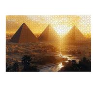 Jigsaw Puzzles for Adults 3000 Piece, 3000 Piece Egypt Jigsaw Puzzles for Adults, Challenging Landscape Jigsaws for the Whole Family, Wooden Puzzle for Home Decor, Gifts for Women and Men, -8186