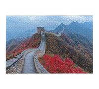 Jigsaw Puzzles for Adults 3000 Piece, 3000 Piece Great Wall Jigsaw Puzzles for Adults, Challenging Landscape Jigsaws for the Whole Family, Wooden Puzzle for Home Decor, Gifts for Women/Men, -6618