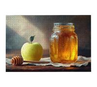 Jigsaw Puzzles for Adults 3000 Piece, 3000 Piece Honey Jigsaw Puzzles for Adults, Challenging Apple Jigsaws for the Whole Family, Wooden Puzzle for Home Decor, Gifts for Women, Gifts for Men, -8358