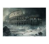 Jigsaw Puzzles for Adults 3000 Piece, 3000 Piece Rome Jigsaw Puzzles for Adults, Challenging Landscape Jigsaws for the Whole Family, Wooden Puzzle for Home Decor, Gifts for Women, Gifts for Men, -7442