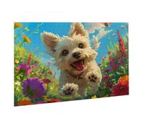 Jigsaw Puzzles for Adults 3000 Piece Animal Jigsaw Puzzle - Colourful, Challenging Game & Brainteasing Adult Jigsaws, The Whole 3D Jigsaw Gifts for Women, Men Beautiful Decoration Dog 5 K0F-353