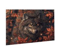 Jigsaw Puzzles for Adults 3000 Piece Animal Jigsaw Puzzle - Colourful, Challenging Game & Brainteasing Adult Jigsaws, The Whole 3D Jigsaw Gifts for Women, Men Beautiful Decoration Wolf 1 K0F-171