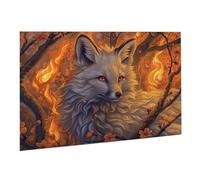 Jigsaw Puzzles for Adults 3000 Piece Animal Jigsaw Puzzle - Colourful, Challenging Game & Brainteasing Adult Jigsaws, The Whole 3D Jigsaw Gifts for Women, Men Beautiful Decoration Fox K0F-207