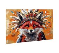 Jigsaw Puzzles for Adults 3000 Piece Animal Jigsaw Puzzle-Colourful, Challenging Game/Brainteasing Adult Jigsaws, The Whole 3D Jigsaw Gifts for Women, Men Beautiful Decoration-Fox fr0-880