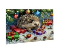 Jigsaw Puzzles for Adults 3000 Piece Animal Jigsaw Puzzle - Colourful, Challenging Game & Brainteasing Adult Jigsaws, The Whole 3D Jigsaw Gifts for Women, Men Beautiful Decoration Hedgehog K0F-303