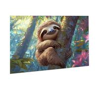 Jigsaw Puzzles for Adults 3000 Piece Animal Jigsaw Puzzle-Colourful, Challenging Game/Brainteasing Adult Jigsaws, The Whole 3D Jigsaw Gifts for Women, Men Beautiful Decoration-Sloth fr0-847