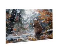Jigsaw Puzzles for Adults 3000 Piece Beaver Jigsaw Puzzle - Colourful, Challenging Game & Brainteasing Adult Jigsaws, The Whole 3D Jigsaw Gifts for Women, Men Beautiful Decoration Animal K0F-197