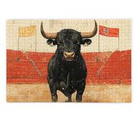 Jigsaw Puzzles for Adults 3000 Piece, Bullfight Puzzles for Adults, Impossible Puzzle 3000 Pieces, Family Educational Wooden Puzzle, Challenging Jigsaws, Gift Box Packaging, Gifts for Women, Men, T-31