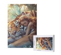 Jigsaw Puzzles for Adults 3000 Piece Butterfly Jigsaw Puzzles for Adults with Gift Box 81x122 cm, Wooden Puzzle Woman Challenging Puzzle Games Home Decoration, for The Whole Family,p1489t