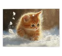 Jigsaw Puzzles for Adults 3000 Piece, Cat Puzzles for Adults, Impossible Puzzle 3000 Pieces, Family Educational Wooden Puzzle, Challenging Jigsaws, Gift Box Packaging, Funny Gifts for Women, Men, X-1