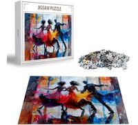 Jigsaw Puzzles for Adults 3000 Piece Challenging Game Toys, 3000 Piece Jigsaw Puzzles for Adults Color, Impossible Puzzle Woman Fun Theme Puzzle Classic Educational Games, Gifts for Men H-6135