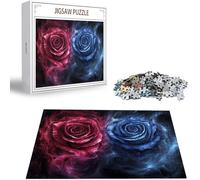 Jigsaw Puzzles for Adults 3000 Piece Challenging Game Toys, 3000 Piece Jigsaw Puzzles for Adults Dream, Impossible Puzzle Rose Fun Theme Puzzle Classic Educational Games, Gifts for Men & Women H-8340