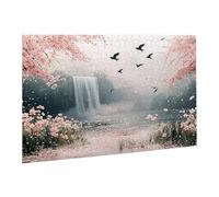Jigsaw Puzzles for Adults 3000 Piece Cherry Blossom Jigsaw Puzzle-Colourful, Challenging Game/Brainteasing Adult Jigsaws, The Whole 3D Jigsaw Gifts for Women, Men Beautiful Decoration-Scenery fr0-1