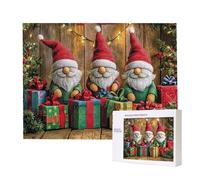 Jigsaw Puzzles for Adults 3000 Piece Christmas Gnome, 3000 Piece Jigsaw Puzzles for Adults, Educational Game jigsaw puzzle 48.8x32in Suitable for Decompression and Room Wall Decor Gifts j-773