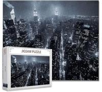 Jigsaw Puzzles for Adults 3000 Piece City Difficult Impossible Puzzle Educational Games Improve Memory Stress Reliever with Poster Included Compact Box the any Occasion or Holiday K-8