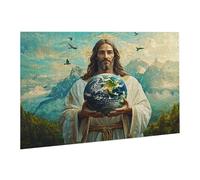 Jigsaw Puzzles for Adults 3000 Piece Earth Jigsaw Puzzle-Colourful, Challenging Game/Brainteasing Adult Jigsaws, The Whole 3D Jigsaw Gifts for Women, Men Beautiful Decoration-Man fr0-904