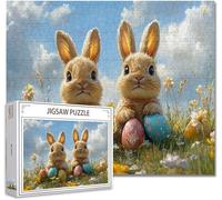 Jigsaw Puzzles for Adults 3000 Piece Easter Difficult Impossible Puzzle Educational Games Improve Memory Stress Reliever with Poster Included Compact Box the any Occasion or Holiday U-8