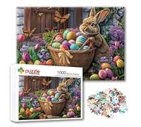 Jigsaw Puzzles for Adults 3000 Piece Easter, Rabbit Puzzles for Adults 48.03 x 31.5 inch, Challenge Impossible Jigsaws, DIY Family Fun Game with Box, Modern Home Decor Wall Art, Gifts Women Men V-9