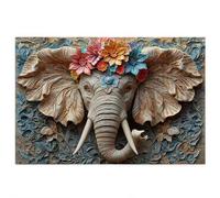 Jigsaw Puzzles for Adults 3000 piece, Elephant Puzzles for Adults, Impossible Puzzle 3000 piece, Educational Wooden Puzzle, Challenging Jigsaws, Gift Box Packaging, Gifts for Women (Abstract) G-39