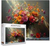 Jigsaw Puzzles for Adults 3000 Piece flower Difficult Impossible Puzzle Educational Games Improve Memory Stress Reliever with Poster Included Compact Box the any Occasion or Holiday T-7