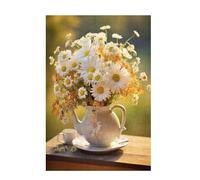 Jigsaw Puzzles for Adults 3000 Piece Flower Large Puzzle Daisy, Difficult Challenging Family Games for The Whole for Women, Wooden Jigsaws with Gift Box Packaging, Gifts for Women 81x122cm D-1335