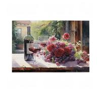 Jigsaw Puzzles for Adults 3000 Piece Flower Large Puzzle Grape, Difficult Challenging Family Games for The Whole for Women, Wooden Jigsaws with Gift Box Packaging, Home Room Decor 81x122cm D-557
