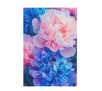 Jigsaw Puzzles for Adults 3000 Piece Flower Large Puzzle Peony, Difficult Challenging Family Games for The Whole for Women, Wooden Jigsaws with Gift Box Packaging, Home Room Decor 81x122cm D-788