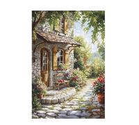 Jigsaw Puzzles for Adults 3000 Piece Garden Large Puzzle Flower, Difficult Challenging Family Games for The Whole for Women, Wooden Jigsaws with Gift Box Packaging, Gifts for Women 81x122cm D-1109