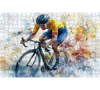 Jigsaw Puzzles for Adults 3000 Piece Jigsaw Puzzles for Adults Bike Creative Puzzle for Family Educational Games Home Decoration Gifts for Women DIY Puzzle Wall Decoration Theme: Athlete RXPT-208
