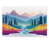 Jigsaw Puzzles for Adults 3000 Piece, Landscape Puzzles for Adults, Impossible Puzzle 3000 Pieces, Family Educational Wooden Puzzle, Challenging Jigsaws, Gift Box Packaging, Gifts for Women, Men, G-85