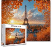 Jigsaw Puzzles for Adults 3000 Piece Paris Difficult Impossible Puzzle Educational Games Improve Memory Stress Reliever with Poster Included Compact Box the any Occasion or Holiday L-7