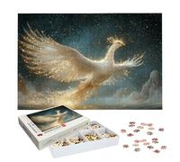 Jigsaw Puzzles for Adults 3000 Piece, Phoenix Jigsaw Puzzles for Adults, Fantasy Jigsaws 3000 Pieces with Box, Wooden Puzzle Challenging Game for Women/Men, Wooden Puzzle for Gifts, Home Decor, -9171