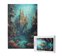 Jigsaw Puzzles for Adults 3000 Piece Seabed Jigsaw Puzzles for Adults with Gift Box 81x122 cm,Wooden Puzzle Landscape Challenging Puzzle Games Home Decoration, for The Whole Family,p1918t