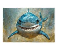 Jigsaw Puzzles for Adults 3000 Piece, Shark Puzzles for Adults, Impossible Puzzle 3000 Pieces, Family Educational Wooden Puzzle, Challenging Jigsaws, Gift Box Packaging, Gifts for Women, Men, P-1