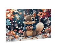 Jigsaw Puzzles for Adults 3000 Piece Winter Jigsaw Puzzle-Colourful, Challenging Game/Brainteasing Adult Jigsaws, The Whole 3D Jigsaw Gifts for Women, Men Beautiful Decoration-Squirrel fr0-1160