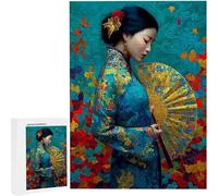 Jigsaw Puzzles for Adults 3000 Piece Woman Back View, 3000 Piece Jigsaw Puzzles for Adults, Educational Game jigsaw puzzle 49 x 32 inches Suitable for Decompression and Decor Gifts PjY7557 G-J