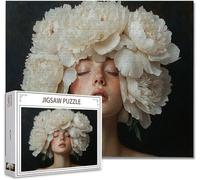 Jigsaw Puzzles for Adults 3000 Piece woman Difficult Impossible Puzzle Educational Games Improve Memory Stress Reliever with Poster Included Compact Box the any Occasion or Holiday W-9